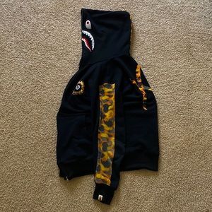 BAPE x XO Shark Zip Up Hoodie